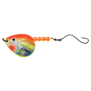 Cabela's Fisherman Series Death Roll Walleye Spinner Rig - Chartreuse/Orange - #5