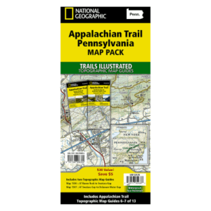 National Geographic Trails Illustrated Topographic Map Guide Series Map Bundle - Pennsylvania - Appalachian Trail 2-Pack