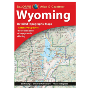 DeLorme Atlas & Gazetteer Detailed Topographic Maps Book - Wyoming