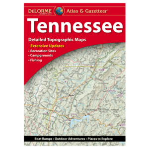 DeLorme Atlas & Gazetteer Detailed Topographic Maps Book - Tennessee