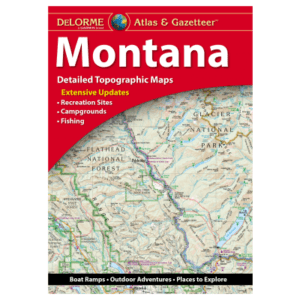 DeLorme Atlas & Gazetteer Detailed Topographic Maps Book - Montana