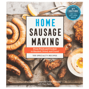 Home Sausage Making 4th Edition Cookbook by Charles G. Reavis, Evelyn Battaglia, and Mary Reilly