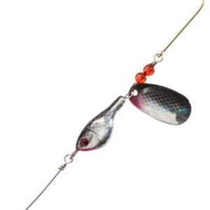 Bass Pro Shops Demon Eye Walleye Spinner - 1/2 oz. - Nickel Shiner