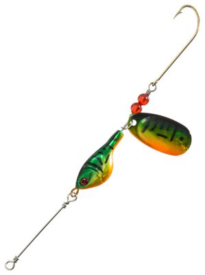 Bass Pro Shops Demon Eye Walleye Spinner - 1/2 oz. - Firetiger