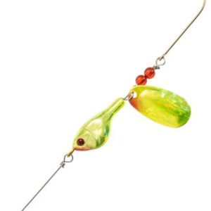 Bass Pro Shops Demon Eye Walleye Spinner - 1/2 oz. - Chartreuse