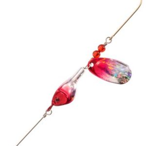 Bass Pro Shops Demon Eye Walleye Spinner - 1/2 oz. - Clown