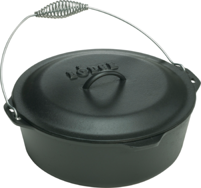 Lodge 7-Quart Cast Iron Dutch Oven
