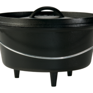 Lodge 5-Quart Cast Iron Deep Camp Dutch Oven