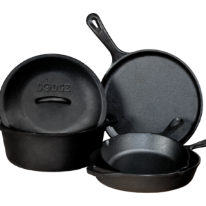 Lodge Logic 5-Piece Cast Iron Cookware Set