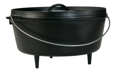 Lodge 10-Qt. Cast Iron Camp Dutch Oven