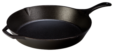Lodge 13.25" Cast-Iron Skillet with Assist Handle