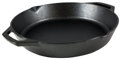 Lodge Cast Iron Skillet with Assist Handles