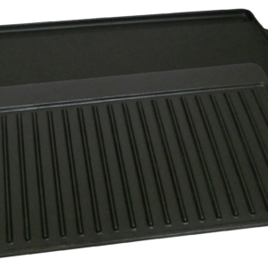 King Kooker 2-Sided Pre-Seasoned Cast-Iron Griddle - 15.63"L x 9.38"W x 1"H