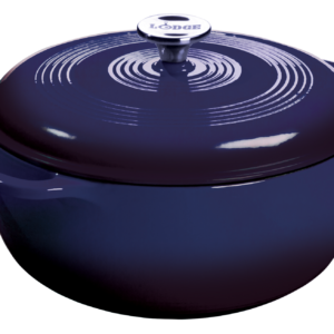 Lodge 6-Qt. Enameled Cast-Iron Dutch Oven - Indigo
