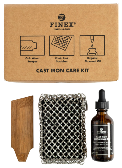 FINEX 3-Piece Cast-Iron Care Kit