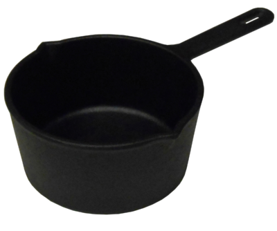 King Kooker 28-oz. Pre-Seasoned Cast-Iron Pot with 2 Pour Spouts