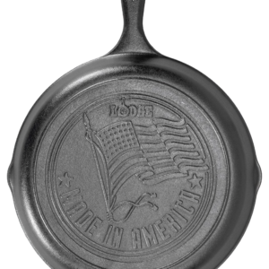 Lodge Cast Iron Skillet with American Flag