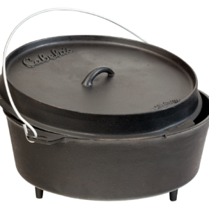 Cabela's Outfitter Series Cast-Iron Tri-Leg Dutch Oven - 12 qt.