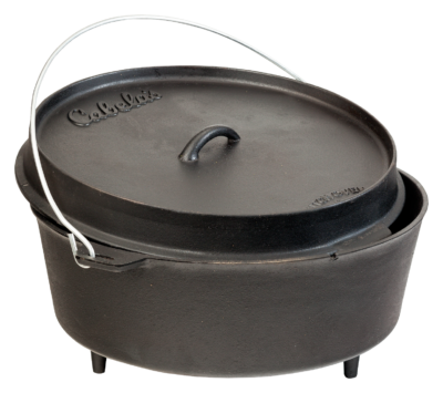 Cabela's Outfitter Series Cast-Iron Tri-Leg Dutch Oven - 12 qt.