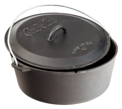 Cabela's Outfitter Series Cast Iron Camp Oven - 7.5 qt.