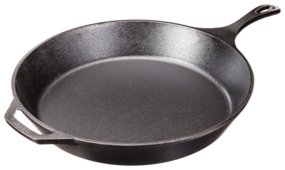 Lodge Cast-Iron Skillet with Assist Handle - 15.25''