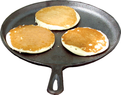 Lodge Cast-Iron Round Griddle