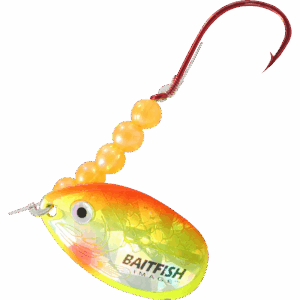 Northland Fishing Tackle Baitfish-Image Walleye Spinner - Sunrise