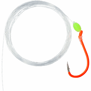 Gamakatsu Walleye Snell - Fluorescent Red - #4