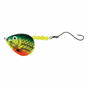 Bass Pro Shops XPS Death Roll Walleye Spinner Rig - Firetiger - #3