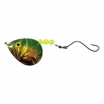 Bass Pro Shops XPS Death Roll Walleye Spinner Rig - Gold Perch - #4