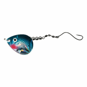Bass Pro Shops XPS Death Roll Walleye Spinner Rig - Silver Shiner - #3