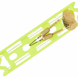 Bass Pro Shops Walleye Angler Classic Floating Walleye Spinner Rig 2-Pack - 36'' - Hammered Brass