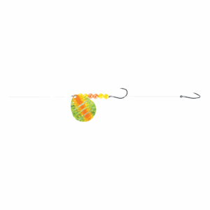 Bass Pro Shops Walleye Angler 2-Hook Walleye Spinner Harness Rig 2-Pack - #4 - Jumpsuit