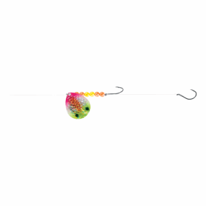 Bass Pro Shops Walleye Angler 2-Hook Walleye Spinner Harness Rig 2-Pack - #5 - Passion